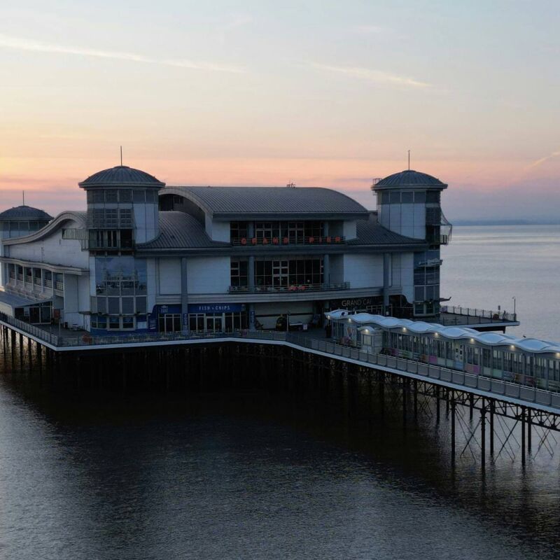 The pier at Weston-super-Mare